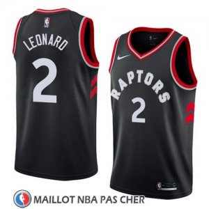 Maillot Raptors Kawhi Leonard 2 Statement 2017-18 Noir