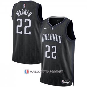 Maillot Orlando Magic Franz Wagner NO 22 Ville 2022-23 Noir