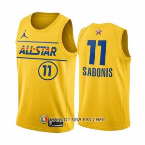 Maillot All Star 2021 Indiana Pacers Domantas Sabonis Or