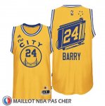 Maillot Golden State Warriors Rick Barry Jaune Hardwood Classics