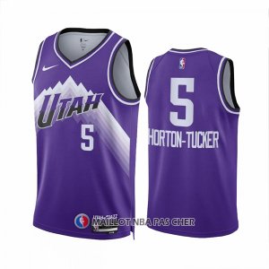 Maillot Utah Jazz Talen Horton-tucker NO 5 Ville 2023-24 Volet