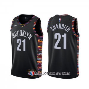 Maillot Brooklyn Nets Wilson Chandler Ville Noir