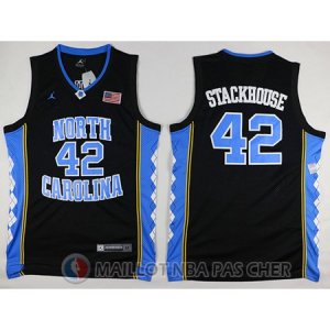 Maillot NBA NCAA Stackhouse Norte Carolina Noir
