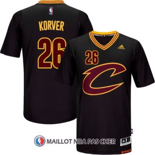Maillot Manche Courte Cavaliers Korver 26 Noir