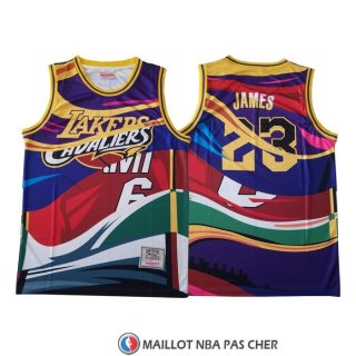 Maillot Mitchell & Ness Big Face Lebron James