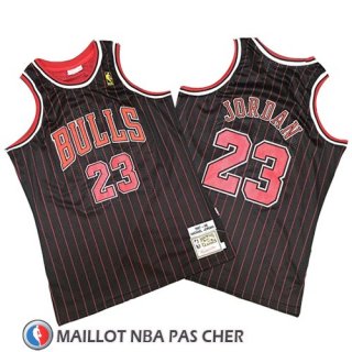 Maillot Chicago Bulls Michael Jordan Mitchell & Ness Noir