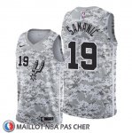 Maillot San Antonio Spurs Luka Samanic Earned 2019-20 Camuflaje