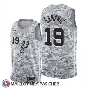 Maillot San Antonio Spurs Luka Samanic Earned 2019-20 Camuflaje