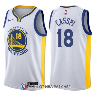 Maillot Golden State Warriors Omri Casspi Association 18 2017-18 Blanc