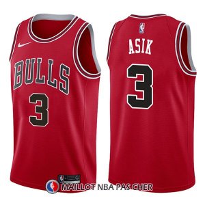 Maillot Chicago Bulls Omer Asik Icon 3 2017-18 Rouge