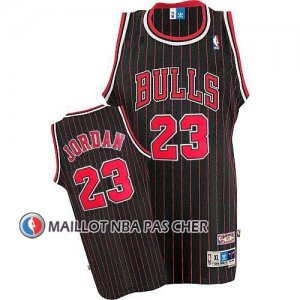 Maillot Chicago Bulls Michael Jordan Retro Noir