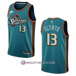 Maillot Detroit Pistons Kelly Olynyk NO 13 Classic 2022-23 Vert