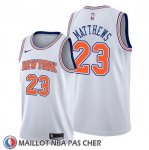 Maillot New York Knicks Wesley Matthews Statement Blanc