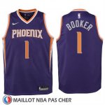 Maillot Enfant Phoenix Suns Devin Booker No 1 2017-18 Volet