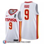 Maillot Espagne Ricky Rubio 2019 FIBA Baketball World Cup Blanc