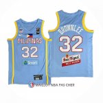 Maillot Philippine Justin Brownlee NO 32 Jeux Olympiques 2024 Bleu