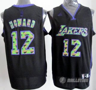 Maillot Loward Los Angeles Lakers #12 Noir