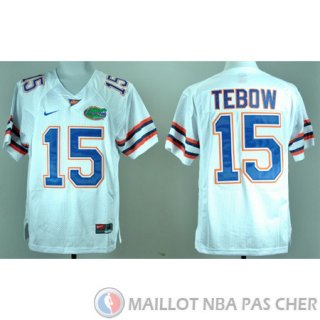 Maillot NCAA Tim Tebow Blanc