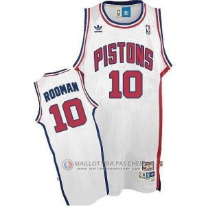 Maillot NBA Rooman Detroit Pistons Blanc