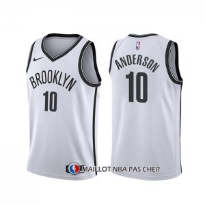 Maillot Brooklyn Nets Justin Anderson Association Blanc