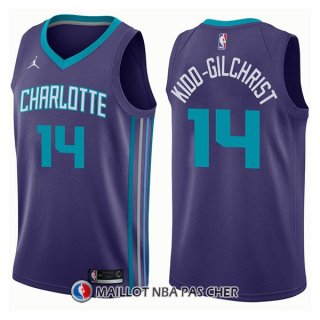 Maillot Charlotte Hornets Michael Kidd Gilchrist Statement 14 2017-18 Volet