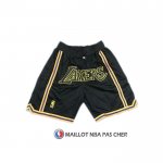 Short Los Angeles Lakers Noir