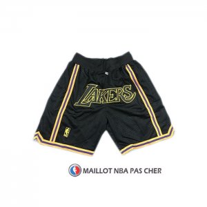 Short Los Angeles Lakers Noir