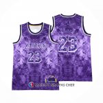 Maillot Los Angeles Lakers LeBron James NO 23 Select Series 2023 Volet