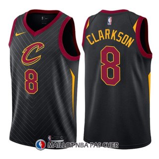 Maillot Cleveland Cavaliers Jordan Clarkson Statement 8 2017-18 Noir