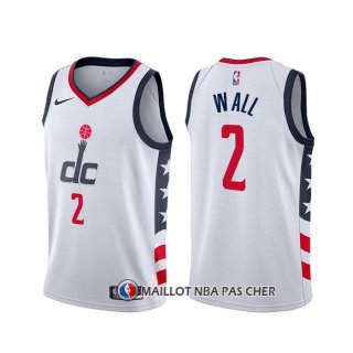 Maillot Washington Wizards John Wall Ville Blanc