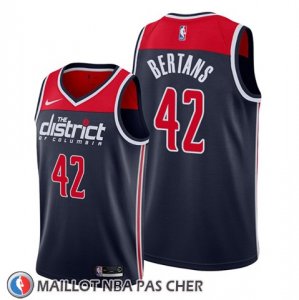 Maillot Washington Wizards Davis Bertans Statement Edition Bleu