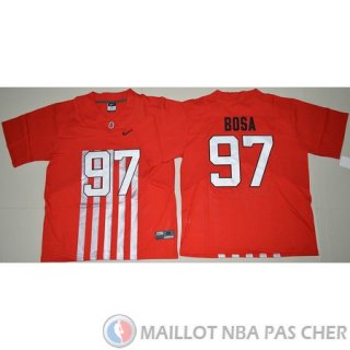 Maillot NCAA Nick Bosa Elite Rouge 2016