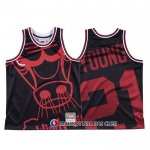 Maillot Chicago Bulls Thaddeus Young Mitchell & Ness Big Face Noir