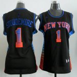 Maillot Femme de Stoudemire New York Knicks #1 Noir
