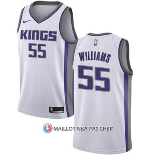 Maillot Sacramento Kings Jason Williams NO 55 Association 2019-20 Blanc