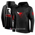 Veste a Capuche Chicago Bulls Zach Lavine Noir