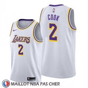 Maillot Los Angeles Lakers Quinn Cook Association Blanc