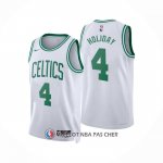 Maillot Boston Celtics Jrue Holiday NO 4 Association 2022-23 Blanc