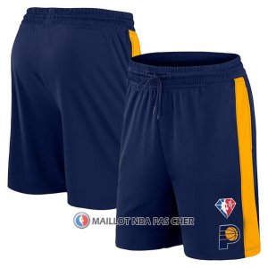 Short Indiana Pacers 75th Anniversary Bleu