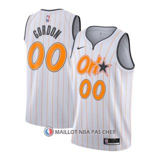 Maillot Orlando Magic Aaron Gordon Ville 2020-21 Blanc