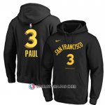 Veste a Capuche Golden State Warriors Chris Paul Ville 2023-24 Noir