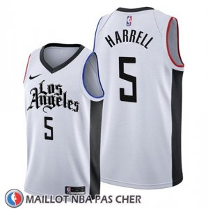 Maillot Los Angeles Clippers Montrezl Harrell Ville Edition Blanc