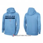 Veste a Capuche Memphis Grizzlies Practice Performance 2022-23 Bleu