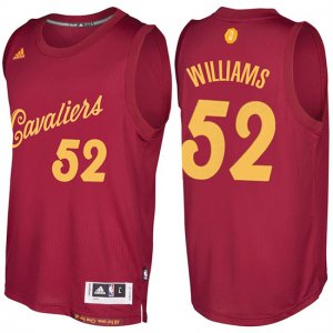 Maillot Navidad 2016 Mo Williams Cavaliers 52 Rouge