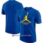 Maillot Manche Courte Golden State Warriors Essential Jumpman Bleu