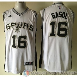 Maillot Spurs Gasol #16 Blanc