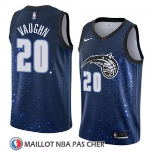 Maillot Orlando Magic Rashad Vaughn Ciudad 2018 Bleu