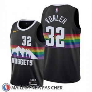 Maillot Denver Nuggets Noah Vonleh Ville 2019-20 Noir