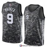 Maillot San Antonio Spurs Tony Parker Ville 2018 Gris