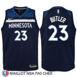 Maillot Enfant Minnesota Timberwolves Jimmy Butler No 23 2017-18 Bleu